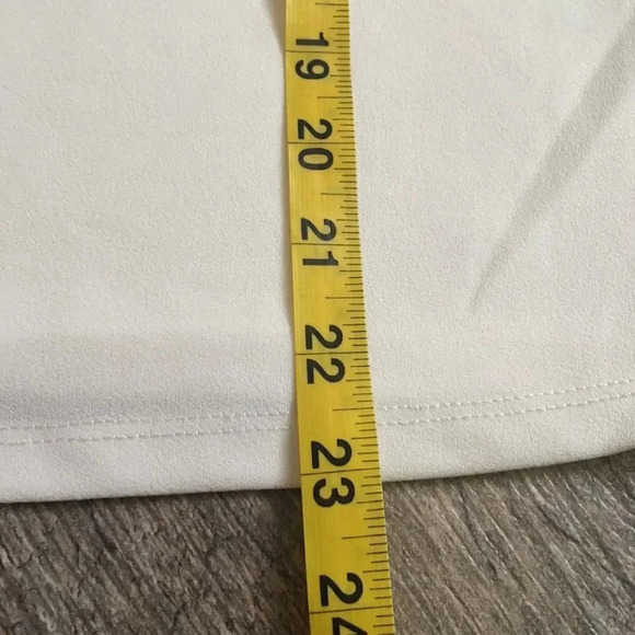 Marc New York puff sleeved top blouse, white. Women’s size Small - Picture 8 of 11